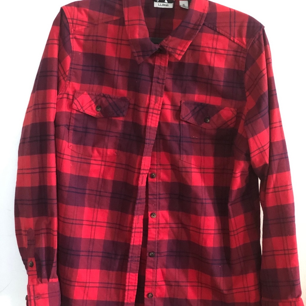 plaid flannel shirt